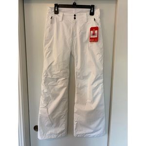 The North Face Women's Insulated Pants - White, Size Small
